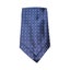 Mens Navy & Silver Small Polka Dot Cravat Carousel 4
