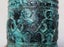 +++ AFRICAN BRONZE "CAST HEAD EMBOSSED DECORATIVE FIGURES" LIDDED JAR +++ Carousel 15