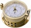 Time and tide clock + barometer + thermo/hygro 116mm SOLIDbrass Royal Mariner®NZ Carousel 5