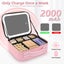 Makeup Bag Mirror LED Lighted Travel Makeup Train Case Cosmetic Bag Organizer Mi Carousel 4