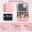 Makeup Bag Mirror LED Lighted Travel Makeup Train Case Cosmetic Bag Organizer Mi Carousel 5