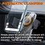 X11 15W Car Wireless Phone Charger/Mount, Auto-Clamping, Vent Mount, Super Ca... Carousel 6