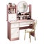 Bedroom Dressing Tables Modern Simple Makeup Cabinet with LED Mirror 800mm Carousel 1