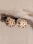 Moissanite Diamond (Champagne Colour) Stud Earrings in solid 925 Silver Carousel 1