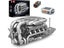 MOC Technology V8 Engine Eight Cylinder Engine Series, Gasoline Engine Block Kit Carousel 1