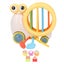 sensory shape sorter pull string toy baby pull string toy silicone pull string Carousel 8
