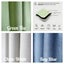 100% BLACKOUT Curtains *A PAIR* 2.2-3.1m (gathered width) x 2.4m drop Carousel 5