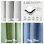 Pencil/Pinch Pleat Curtains *A PAIR* 2.2-3.1m (gathered width) x 2.21m drop Carousel 7