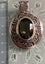 Sterling silver large smokey quartz pendant birthstone for Capricorn (November) Carousel 3