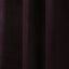 Cadence & Co Byron Matte Velvet 100% Blockout Eyelet Curtain Aubergine 180x223cm Carousel 3