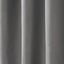 Cadence & Co Byron Matte Velvet 100% Blockout Eyelet Curtains Silver 180x223cm Carousel 3