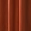 Cadence & Co Byron Matte Velvet 100% Blockout Eyelet Curtains Rust 135x223cm Carousel 3