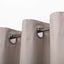 Sherwood Home 100% Blockout Eyelet Curtain Pair Cinnamon 225x223cm Carousel 2