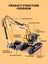 RC excavator Digger, 1:24, Rechargeable,9CH. Carousel 6