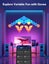 Govee Glide Hexa RGBIC Hexagon Wi-Fi Wall Lights - 10PC Carousel 8