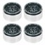 1/10 rc crawler wheel hub 4 Pcs 1/10 RC Crawler Wheel Hub Aluminum Alloy Carousel 1
