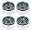 1/10 rc crawler wheel hub 4 Pcs 1/10 RC Crawler Wheel Hub Aluminum Alloy Carousel 3