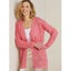 Open knit long cardi - size 16 - coral colour - extra layer for cooler nights Carousel 1