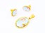 Cute Gold Plated Cartoon Earrings and Pendant Combination Carousel 2