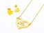 Classic Gold-Plated Earrings with Necklace Set Carousel 1