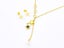 Shimmering Stars Gold-Plated Star Earrings and Necklace Set Carousel 1