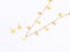 Gold-Plated Zircon Earrings and Necklace Set Carousel 2