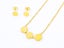 Stylish Gold-Plated Earrings and Necklace Set Carousel 1