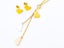 Gold-Plated Zircon Earrings and Necklace Set Carousel 1