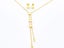 Stylish Gold-Plated Earrings and Necklace Set Carousel 2