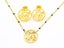 Gold-Plated Titanium Steel Earrings and Necklace Set Carousel 2