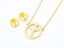 Classic Gold-Plated Earrings with Necklace Set Carousel 1