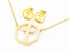 Classic Gold-Plated Earrings with Necklace Set Carousel 2
