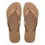 HAVAIANAS SLIM LOGO METALLIC ROSE GOLD Carousel 1
