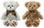 Plush Toy - Sitting Archie Bear - Set of 2 Assorted (24cm) Carousel 1
