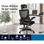 Mesh Office Chair Executive Computer Fabric Seat Study Work Gaming- All black Carousel 2