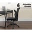 Mesh Office Chair Executive Computer Fabric Seat Study Work Gaming- All black Carousel 4