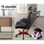 Mesh Office Chair Executive Computer Fabric Seat Study Work Gaming- All black Carousel 5