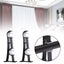2 PCS Curtain Rod Hooks Aluminum Alloy Bracket Brackets Roman Pole| P2C2 Carousel 1