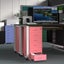 Gorilla Office - Mobile Metal 6 Drawer Cabinet -Antique Pink Carousel 4