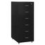 Gorilla Office - Mobile Metal 6 Drawer Cabinet -Graphite Black Carousel 1