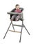Beaba: Up & Down High Chair - Mineral Grey Carousel 4