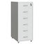 Gorilla Office - Mobile Metal 6 Drawer Cabinet - Traffic White Carousel 2