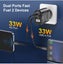 65W Gan Charger PD Type-C / Fast Charger QC 3.0 USB for Samsung iPhone ETC BLACK Carousel 3