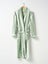 Linen House Plush Ocean City Robe (Jade) - Fits Most Carousel 1
