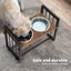 Pawz Adjustable Height Pet Feeder Elevated Dual Raised Water Food Bowl Large Carousel 5
