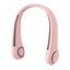 USB Rechargeable Bladeless Portable Neck Fan-Pink Carousel 1