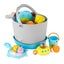 Skip Hop Moby Stowaway Bath Toy Bucket Carousel 5