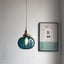 Vintage Pendant Light Glass Hanging Lamp Carousel 7