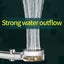 Propeller Shower Head Rainfall High Preassure Water Saving Bathroom Shower Ac... Carousel 4