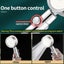 Propeller Shower Head Rainfall High Preassure Water Saving Bathroom Shower Ac... Carousel 6